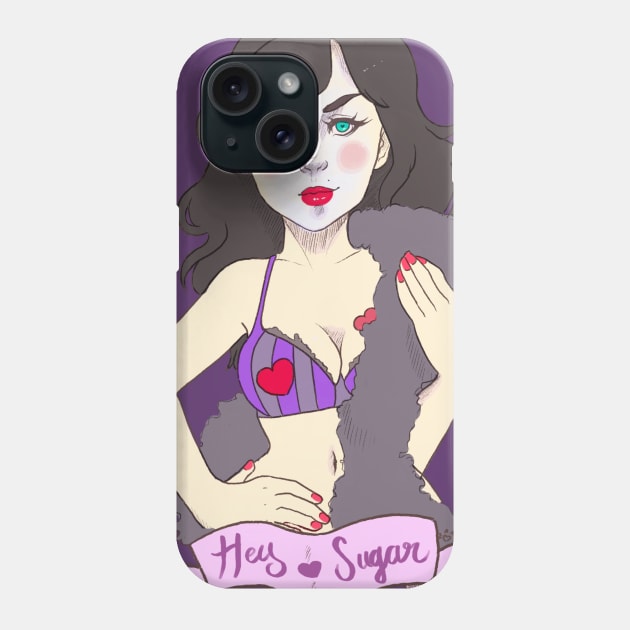 Hey sugar, space is cold. Phone Case by TheLovelyHero