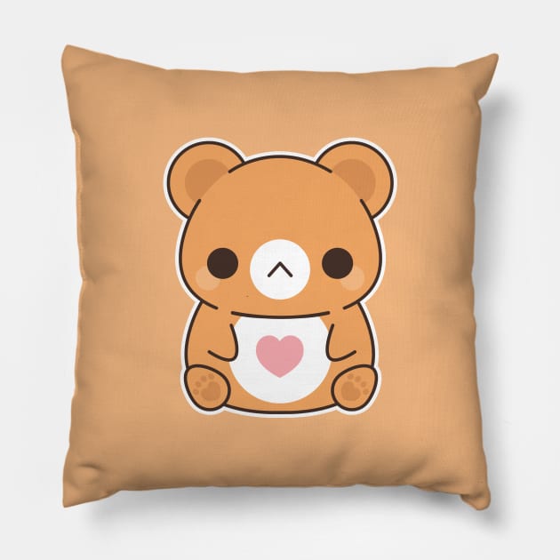 Tenderheart Bear Pillow by Miyu