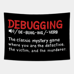 Debugging dictionary styled Definition Tapestry