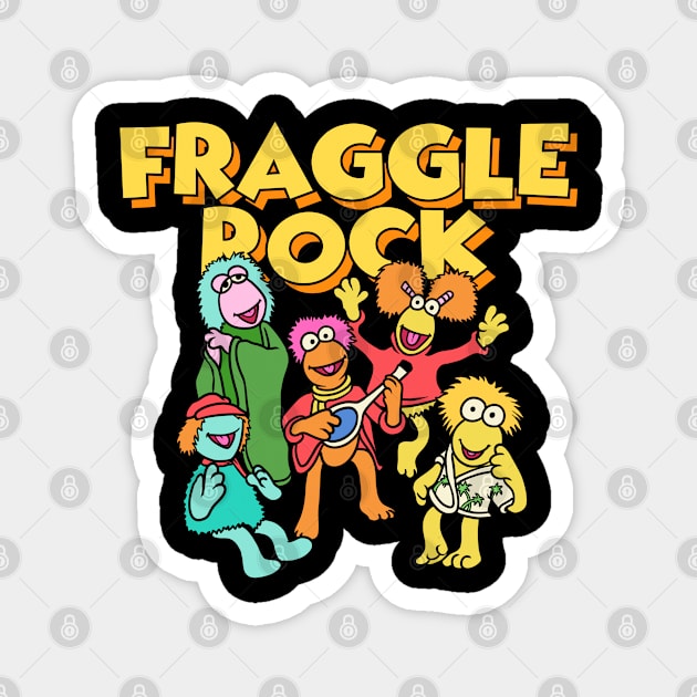 Vintage Fraggle Rock Magnet by littlepdraws