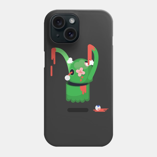 Zombie Phone Case by Gunes Ozcan