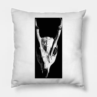 Muntjac Skull Pillow