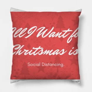 Social Distancing Pillow