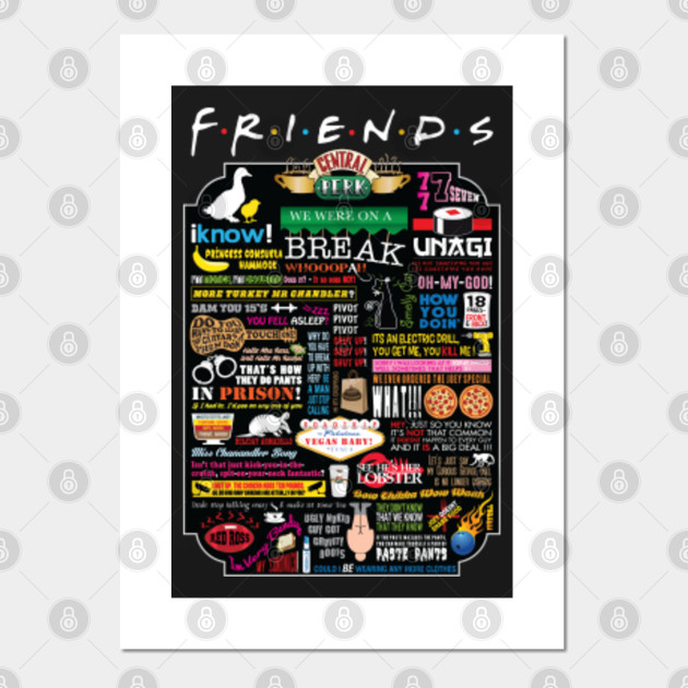 Friends Quote S Friends Tv Show Posters And Art Prints Teepublic See more ideas about friends tv, friends tv show, friends moments. friends quote s