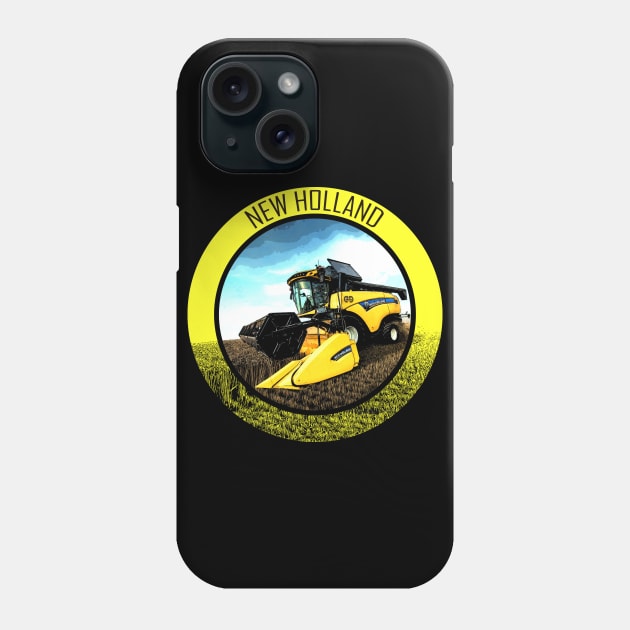 New Holland simple agriculture design Phone Case by WOS