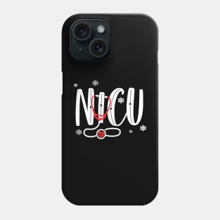 Nurse Christmas Stethoscope Nurses Xmas RN NICU ER Nursing Phone Case