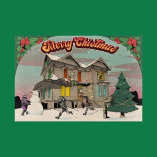 Beetle Bros Christmas Card T-Shirt