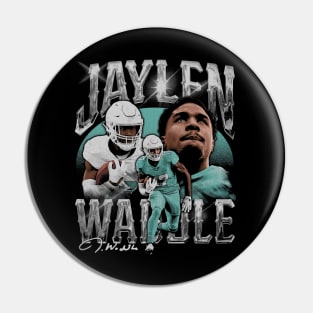 Jaylen Waddle Miami Vintage Pin