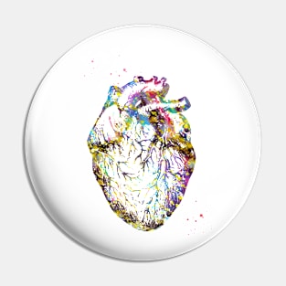 Heart Anatomy Pin