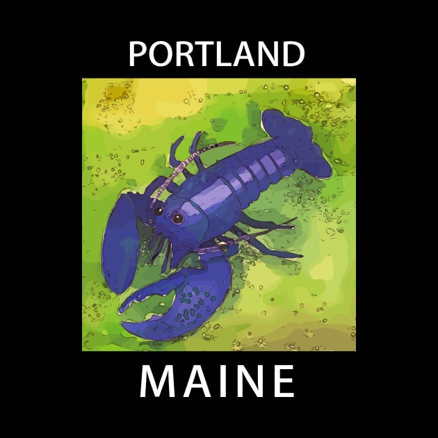 Lobster Lover - Portland Maine by WelshDesigns