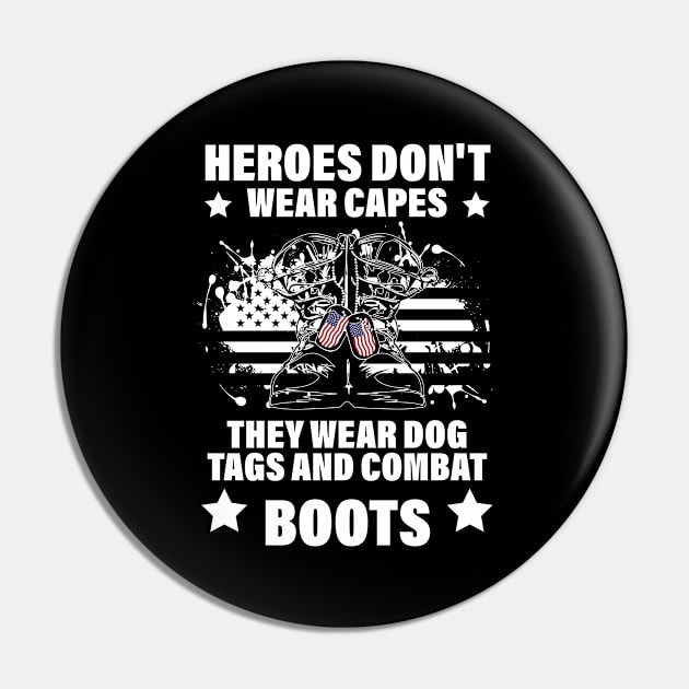 hero don't wear capes they wear dog tags and combat boots Pin by bisho2412