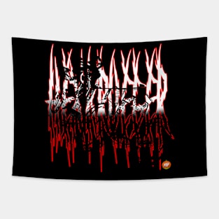 Hex Krueger Hot Rod Hell Tapestry