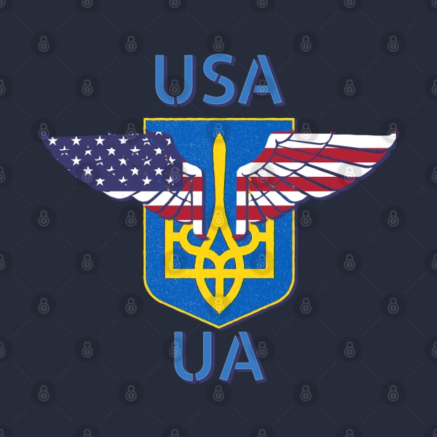 USA supporting Ukraine by tashashimaa