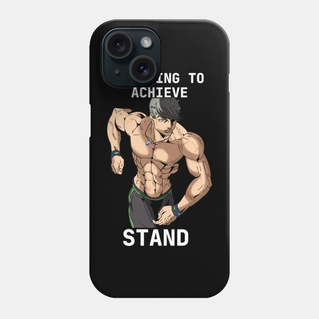 Jojo , Yoma training to achieve stand! Phone Case by Anime Meme's