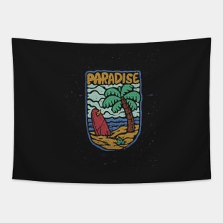 Welcome to Paradise Tapestry