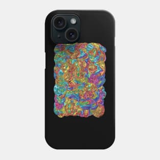 Galactic Dreamscape: A Cluster of Colorful Planets Phone Case