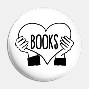 Book Lover Pin