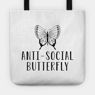 Introvert - Anti Social Butterfly Tote