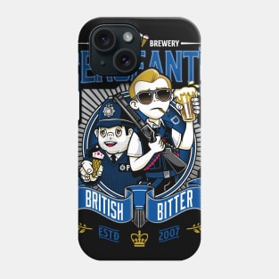 Sergeant's British Bitter - Hot Fuzz - Beer Label Phone Case