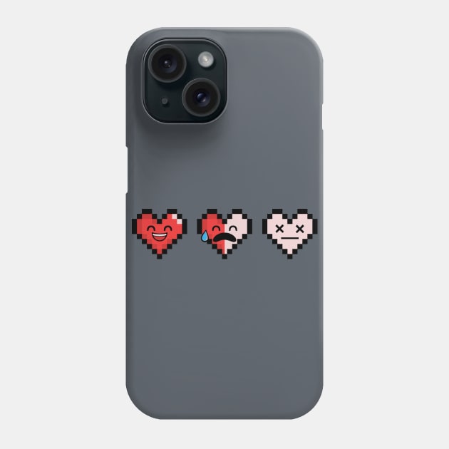 Emotions Of The Heart Phone Case by perdita00