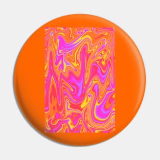 Fruity Orange Swirl Pin