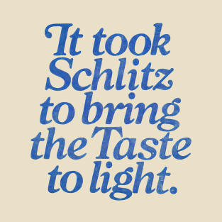 Schlitz T-Shirt