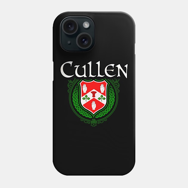 Cullen Family Irish Coat of Arms Phone Case by Celtic Folk