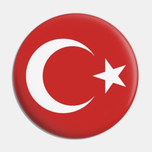 Turkey / Türkiye (Crescent & Star) Pin