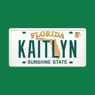 Kaitlyn License Plate - FL T-Shirt