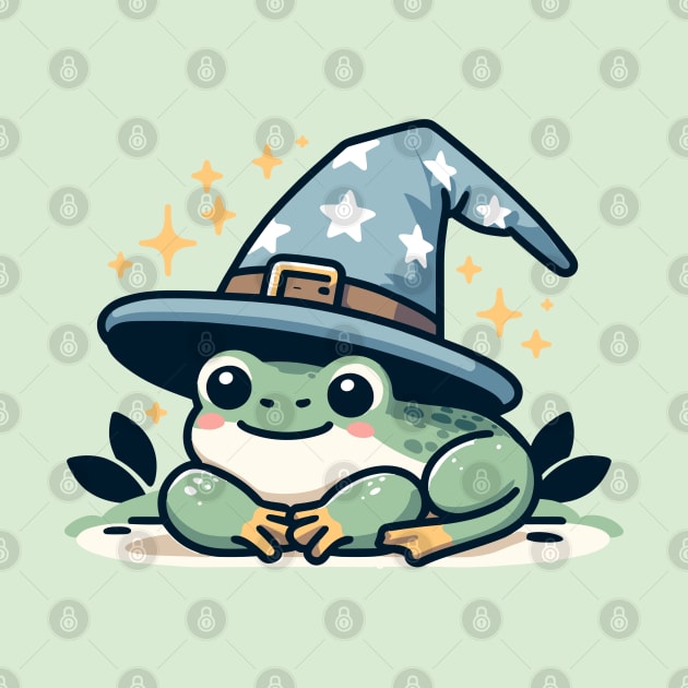 Witchy frog by fleurdesignart