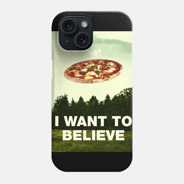 I WANT TO BELIEVE Phone Case by miskel