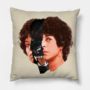 Jaguar Woman Pillow