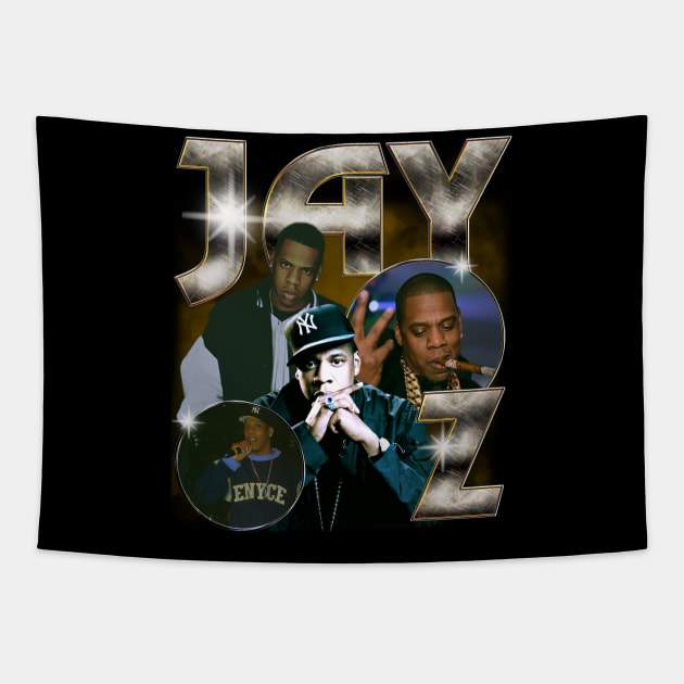 Jay-Z Rapper Tapestry by Orang Pea