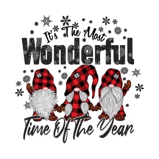 it's the most wonder time of the year Christmas Gnome T-Shirt
