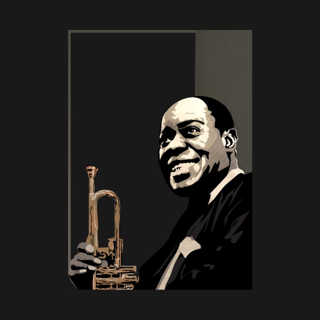 Louis Armstrong by -f-e-l-i-x-x-