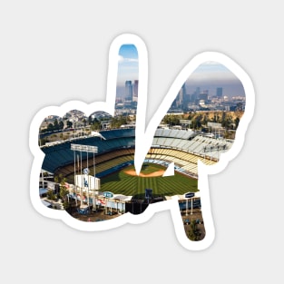 LA Hands, Dodger Stadium v2 Magnet