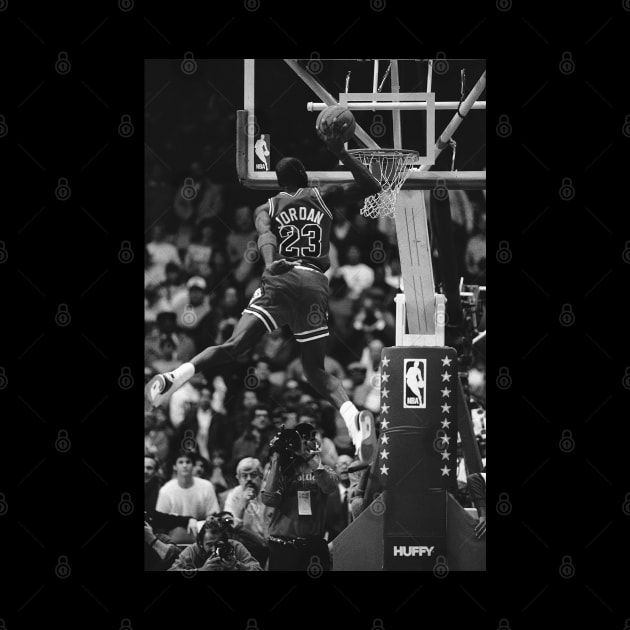 BASKETBALLART -JORDAN BLACK WHITE 1 by JORDAN-ART23