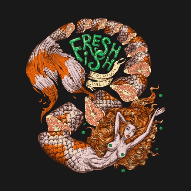 fresh fish by Gopasha ART