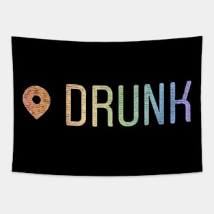 Drunk Maps Tapestry