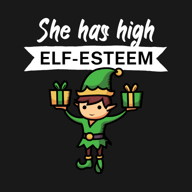 She has high elf esteem by maxcode