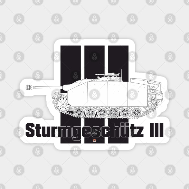 Sturmgeschutz III Magnet by FAawRay