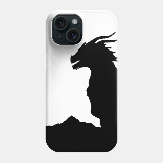 Dragon Artwork - Dragon Lover Design - Dragon Gift Dragonslayer Dragon Art Phone Case by ballhard