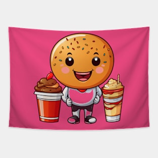 kawaii  junk food T-Shirt cute  funny Tapestry