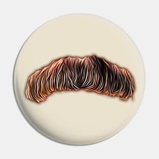 Ron Swanson Mustache Pin