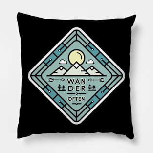 Wander Often Pillow