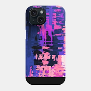 Genderfluid Pride Rough Crisscross Paint Phone Case