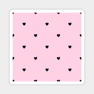 Hearts pattern Magnet