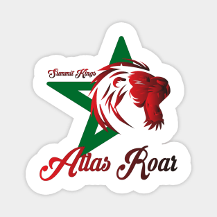 Atlas Lion Morocan Proud Morocco's  Atlas Lions Flags and Souvenirs Unveiled Magnet