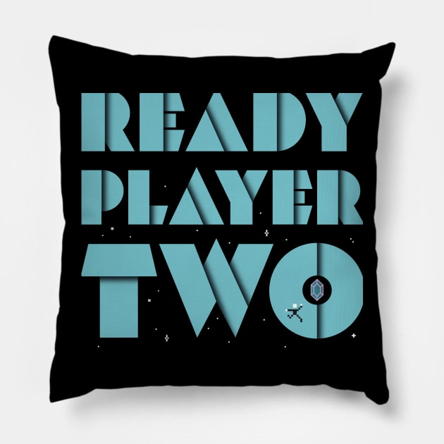 Ready Player Two T-Shirt Pillow by The Basement Podcast