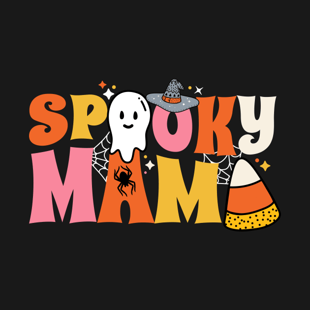 Cute Spooky Mama // Adorable Spooky Season Halloween by SLAG_Creative